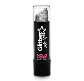 holographic glitter lipstick silver