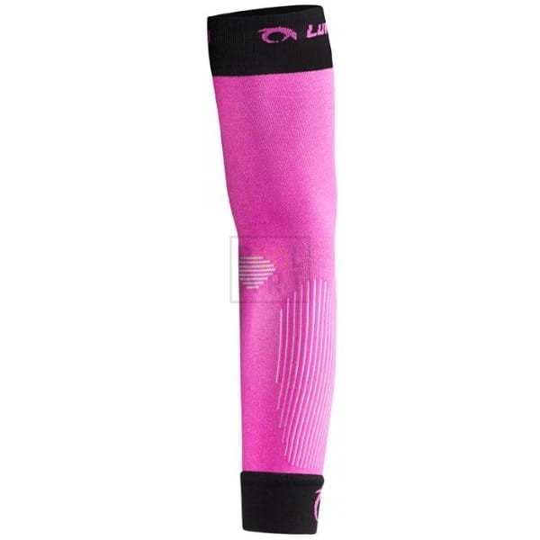 compression arm sleeves fuchsia/black