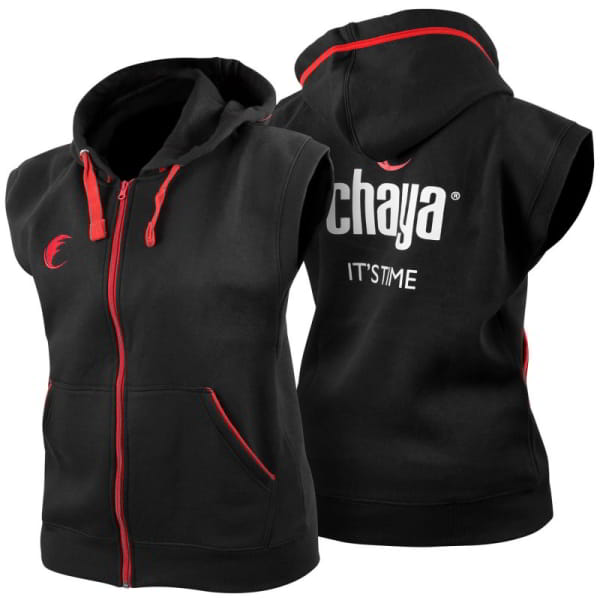 Sleeveless hoodie (zip vest) - Chaya