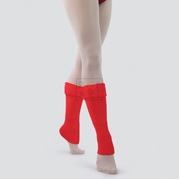 leg warmers 1st position red