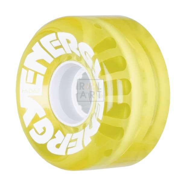 riedell energy 62 mm clear yellow