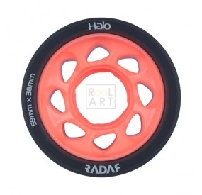 Riedell Radar Halo 59 mm pink front