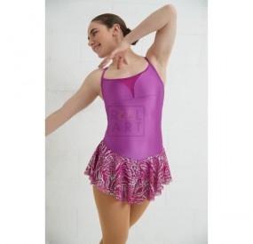 mondor skating dress 673 hibiscus