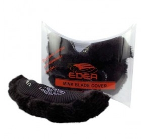 Eco-fur blade covers - black