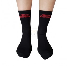 edea skating socks black