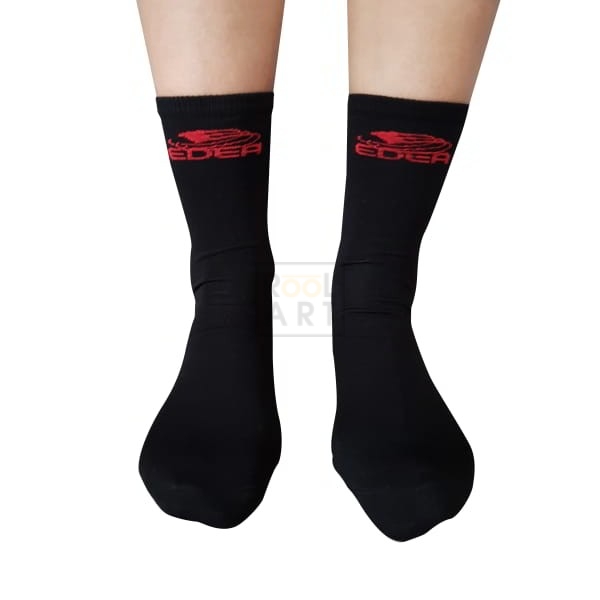 edea skating socks black