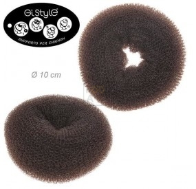 Bumpit for chignon Brown 10 cm